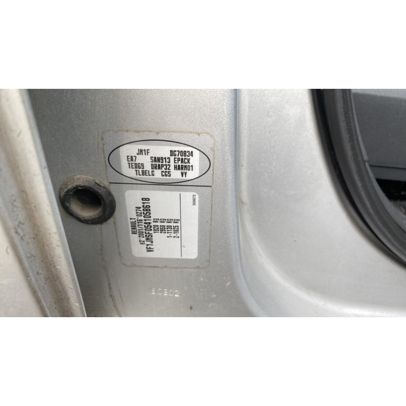 Porte arriere droit RENAULT SCENIC 2 Photo n°18