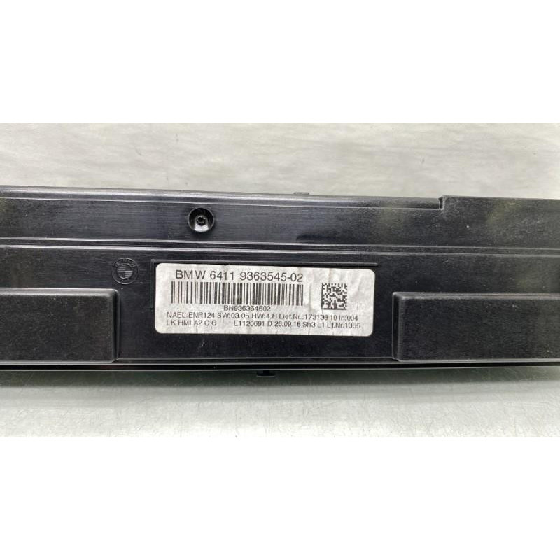 Commande chauffage BMW SERIE 1 F20 Photo n°1