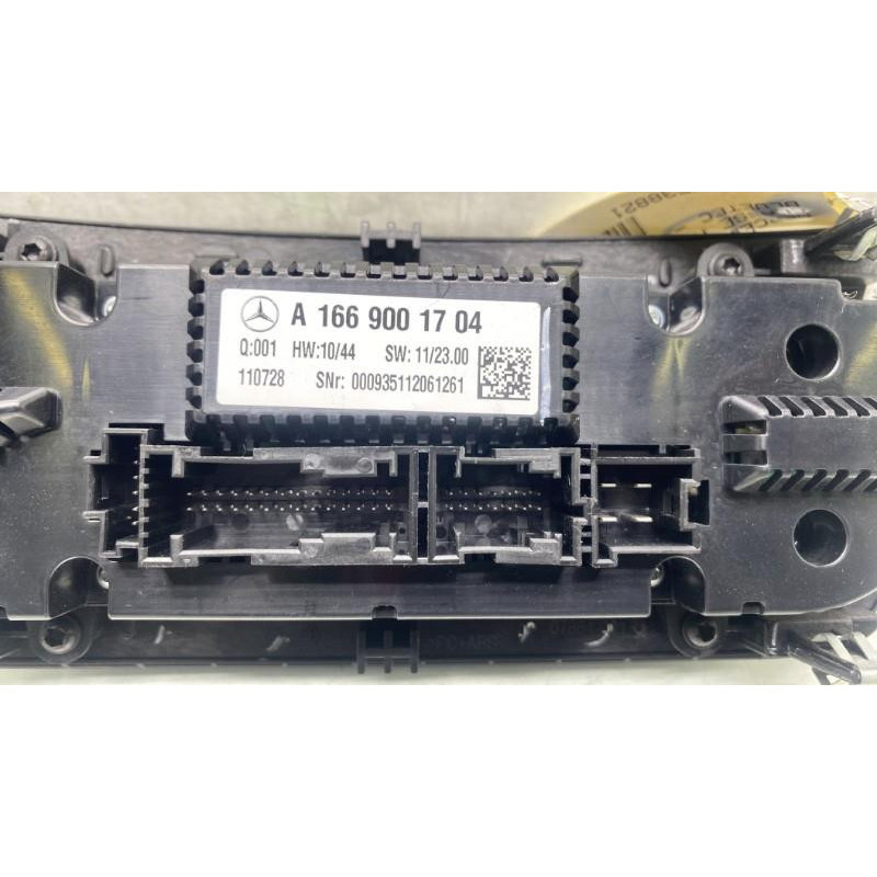 Commande chauffage MERCEDES CLASSE M 166 Photo n°2