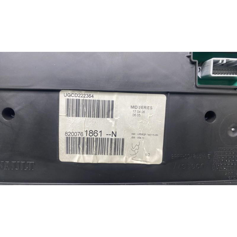 Compteur RENAULT CLIO 3 Photo n°4