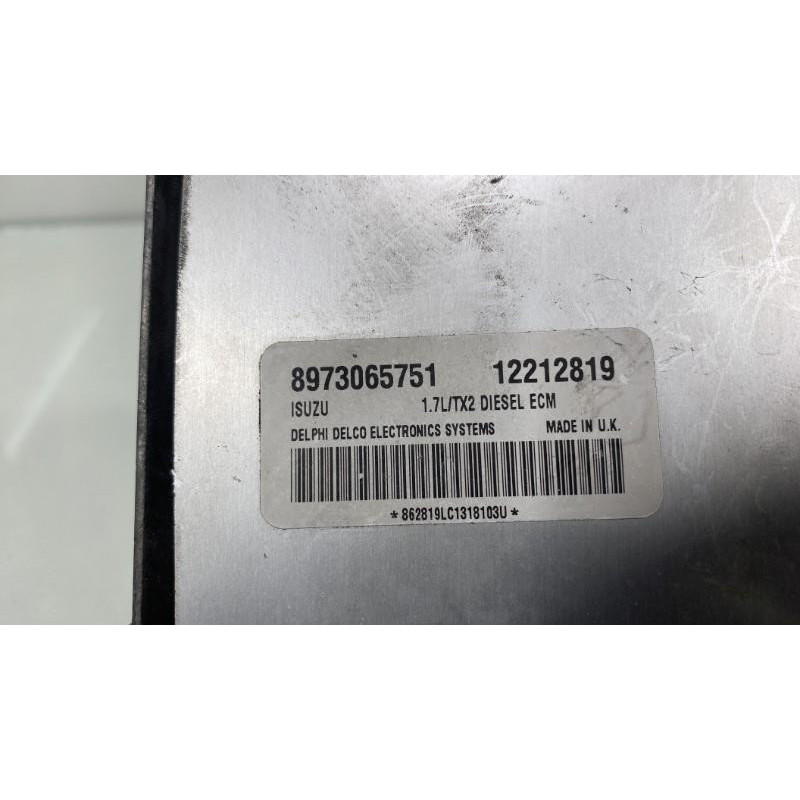 Calculateur moteur OPEL ASTRA G Photo n°2