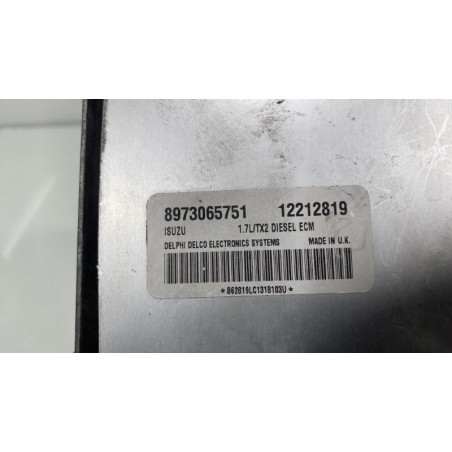 Calculateur moteur OPEL ASTRA G