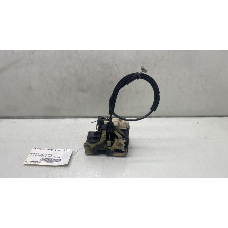 Serrure avant droit RENAULT CLIO 2 Photo n°3