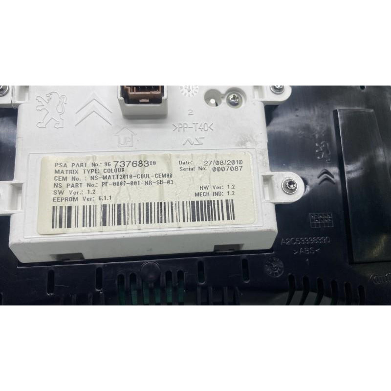 Compteur CITROEN C4 2 Photo n°2
