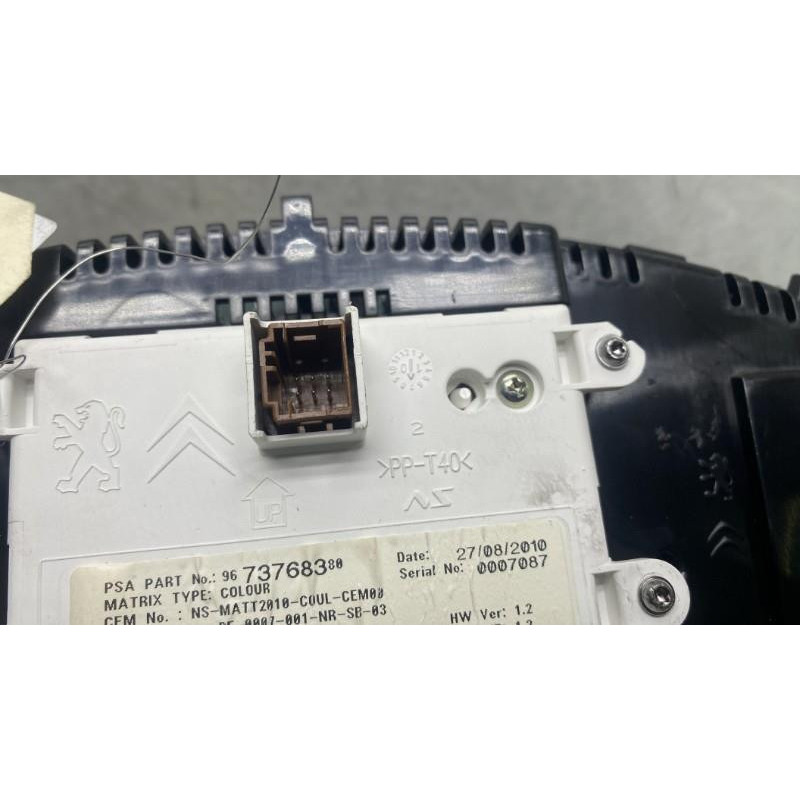 Compteur CITROEN C4 2 Photo n°6