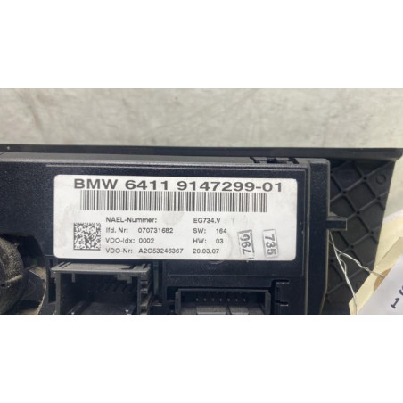 Commande chauffage BMW SERIE 3 E91 Photo n°1