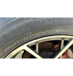 Pare choc arriere VOLKSWAGEN TOUAREG 1