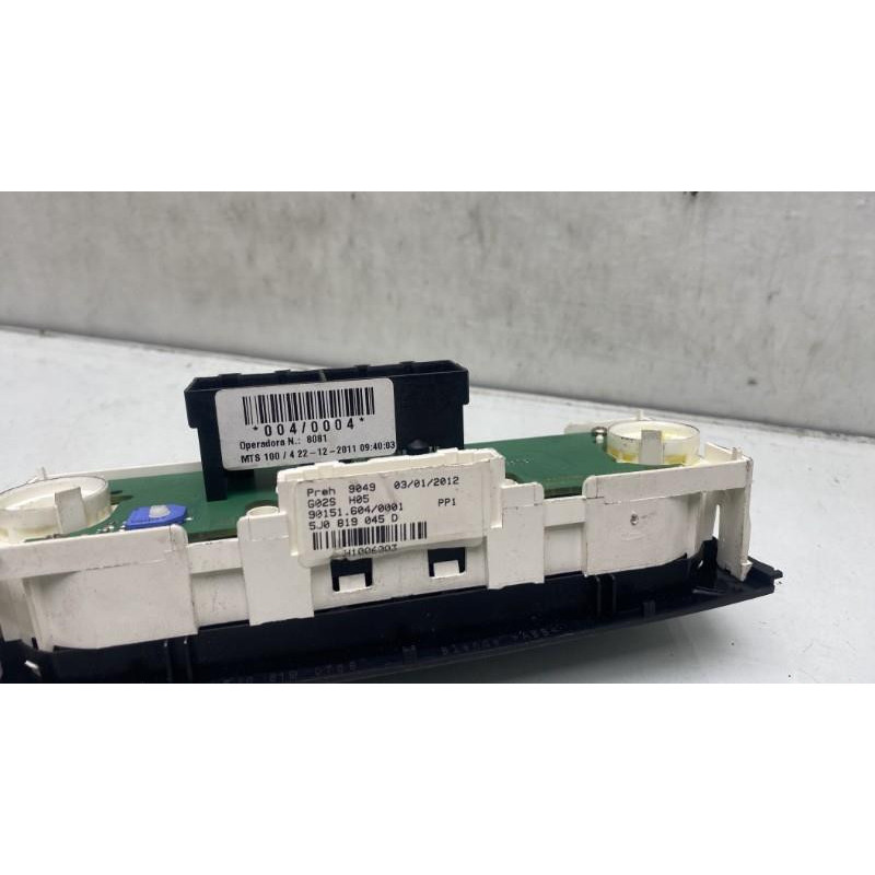 Commande chauffage SKODA FABIA 2 Photo n°4