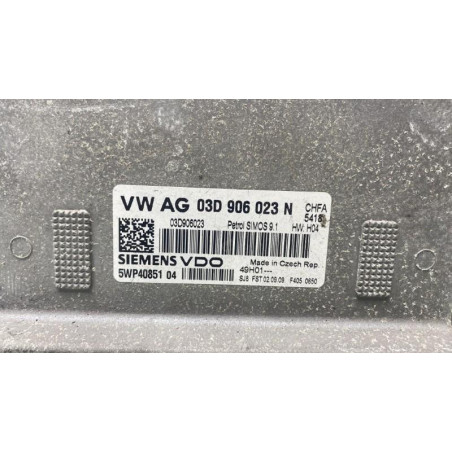 Calculateur moteur SKODA FABIA 2 Photo n°1