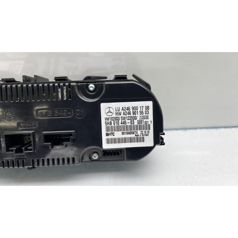 Commande chauffage MERCEDES CLASSE CLA 117 Photo n°4