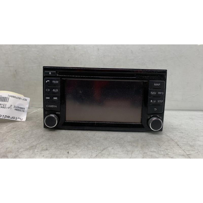Autoradio d'origine NISSAN NOTE 2 Photo n°1