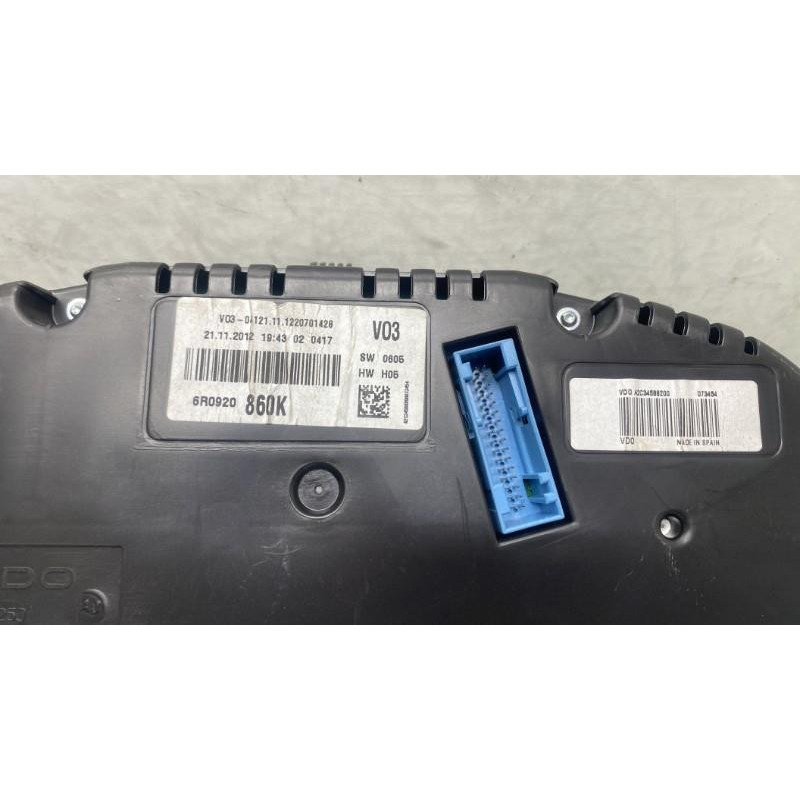 Compteur VOLKSWAGEN POLO 5 Photo n°3