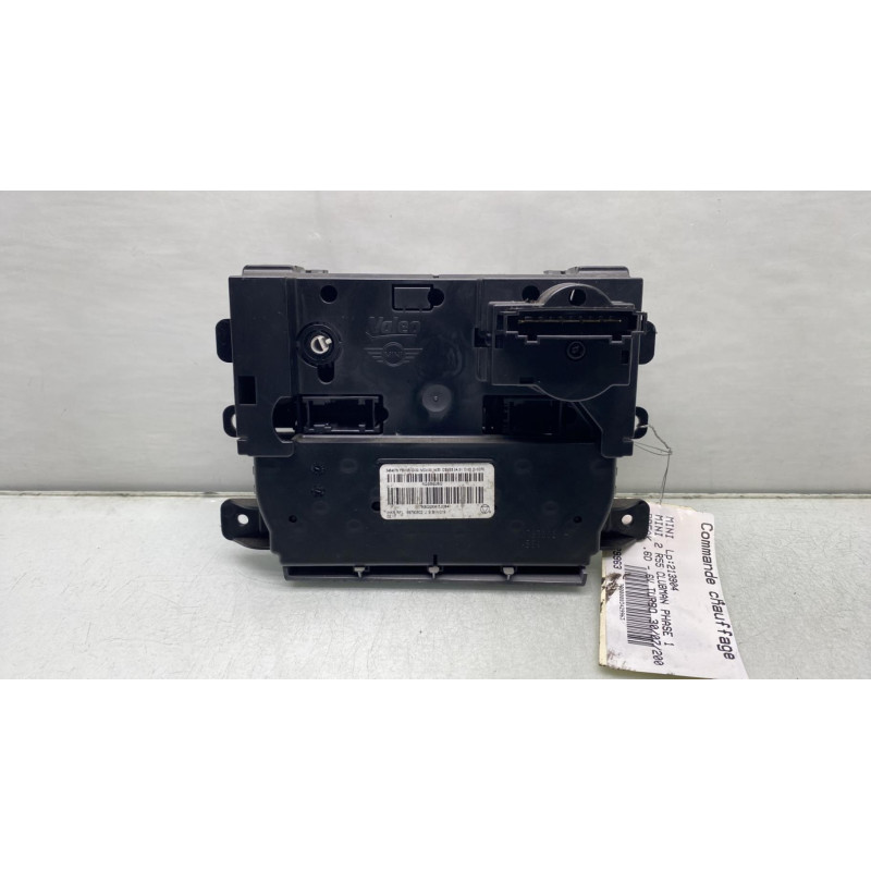 Commande chauffage MINI MINI 2 R55 Photo n°3