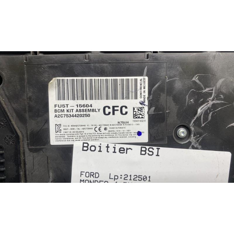 Boitier BSI FORD MONDEO 4 Photo n°3