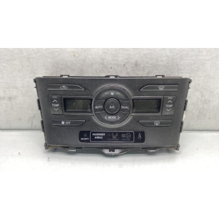 Commande chauffage TOYOTA AURIS 1 Photo n°1