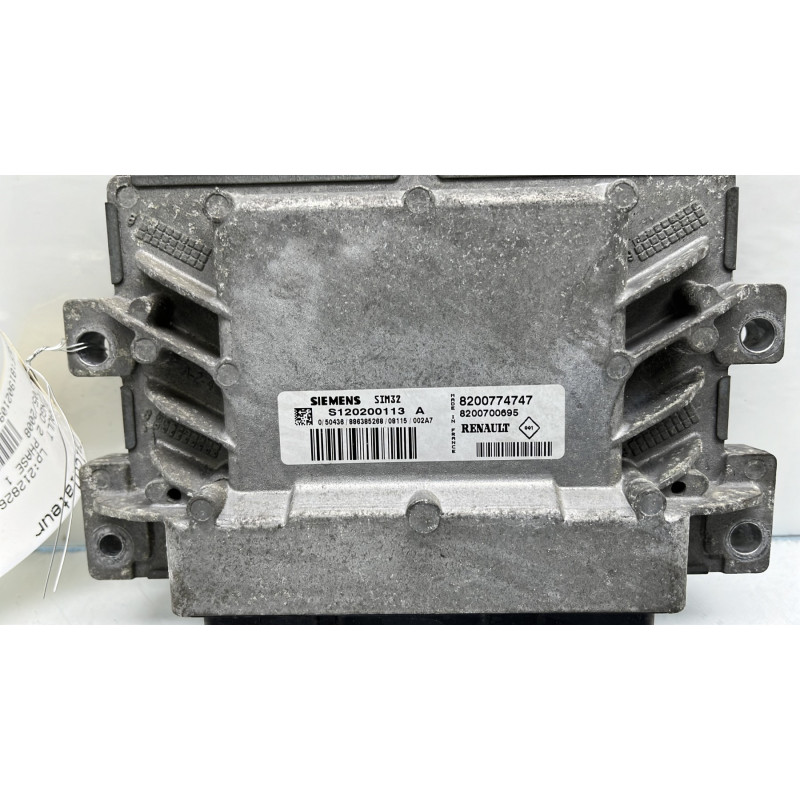 Calculateur moteur RENAULT TWINGO 2 Photo n°2