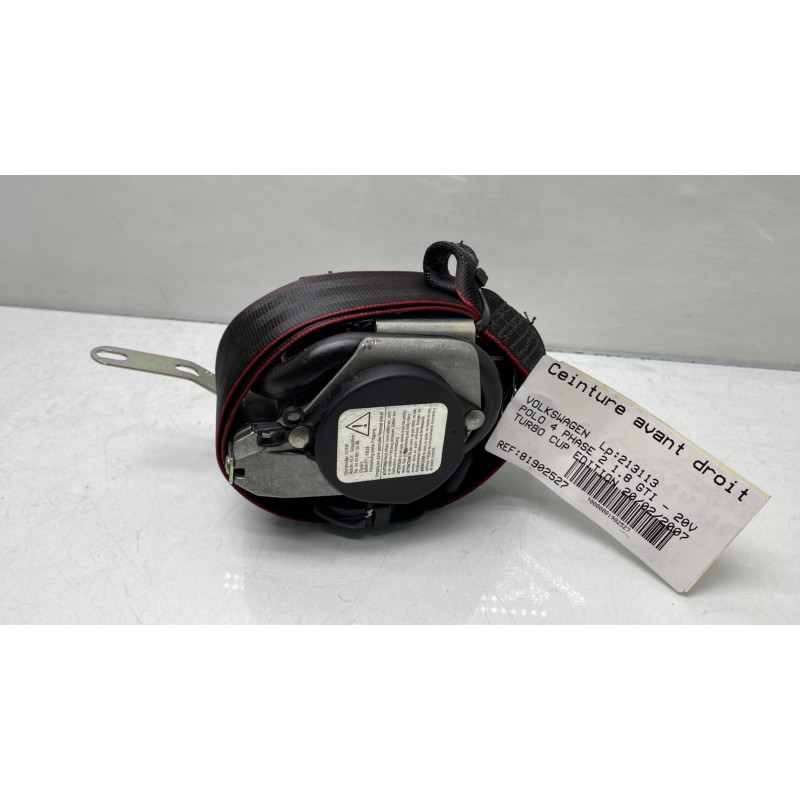Pretensionneur de ceinture avant droit VOLKSWAGEN POLO 4 Photo n°3