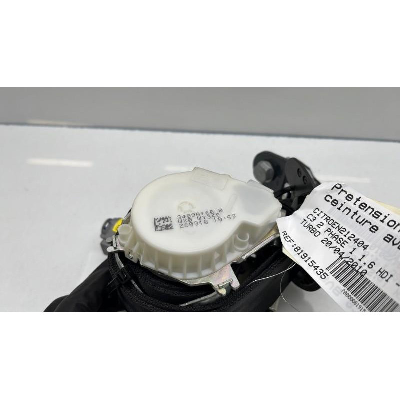 Pretensionneur de ceinture avant droit CITROEN C3 2 Photo n°2