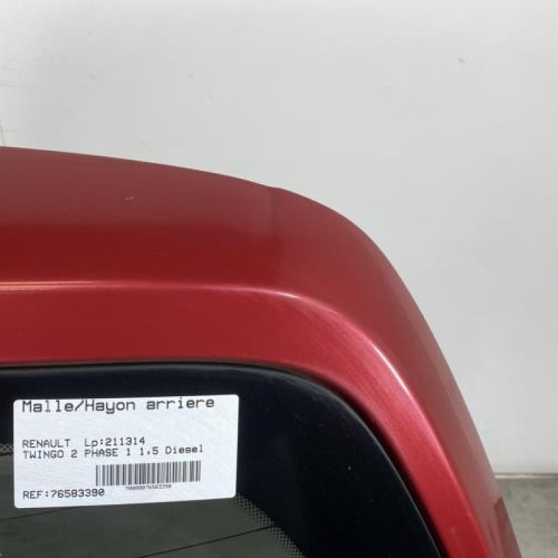 Malle/Hayon arriere RENAULT TWINGO 2 Photo n°3