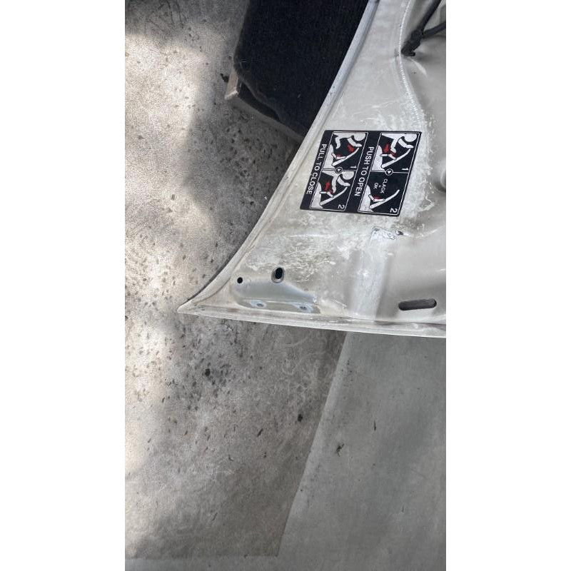 Capot PEUGEOT BIPPER Photo n°6