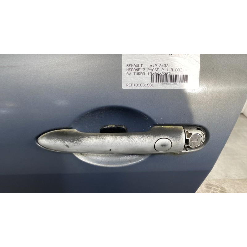 Porte avant gauche RENAULT MEGANE 2 Photo n°4