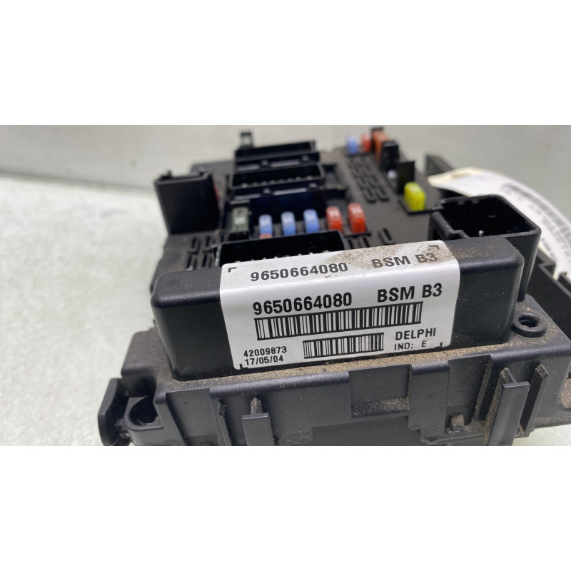 Boitier servitude moteur (BSM) PEUGEOT 206 Photo n°6