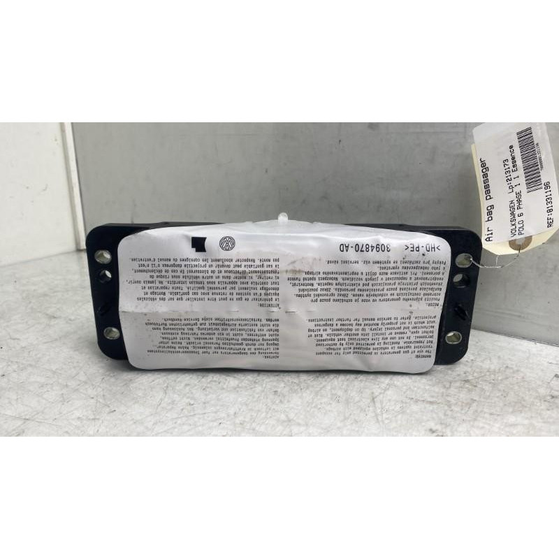 Air bag passager VOLKSWAGEN POLO 6 Photo n°4