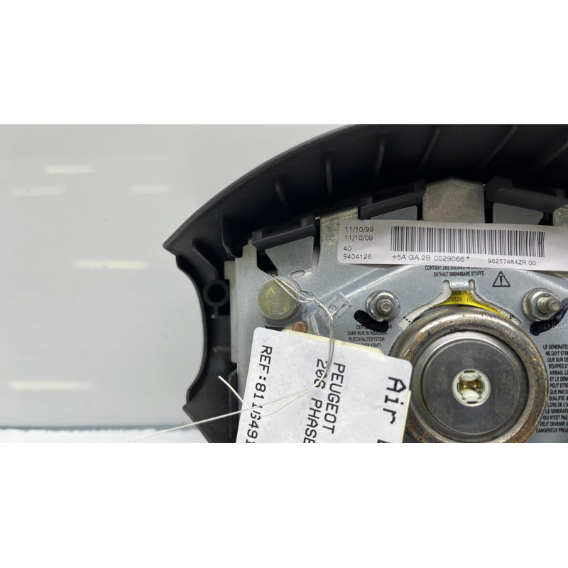 Air bag conducteur PEUGEOT 206 Photo n°3