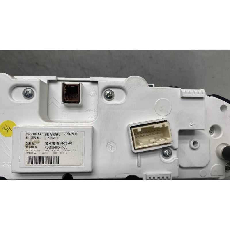 Compteur PEUGEOT 308 2 Photo n°4
