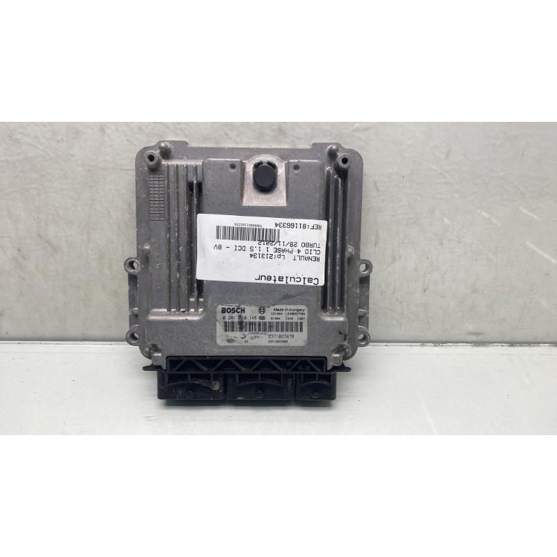 Calculateur moteur RENAULT CLIO 4 Photo n°3