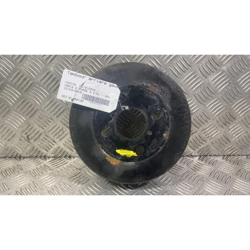 Tambour arriere gauche TOYOTA YARIS 3 Photo n°2