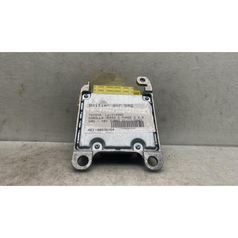 Boitier air bag TOYOTA COROLLA VERSO 2 Photo n°3