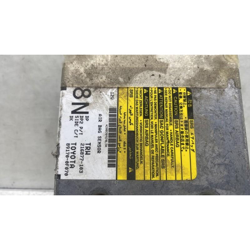 Boitier air bag TOYOTA COROLLA VERSO 2 Photo n°4