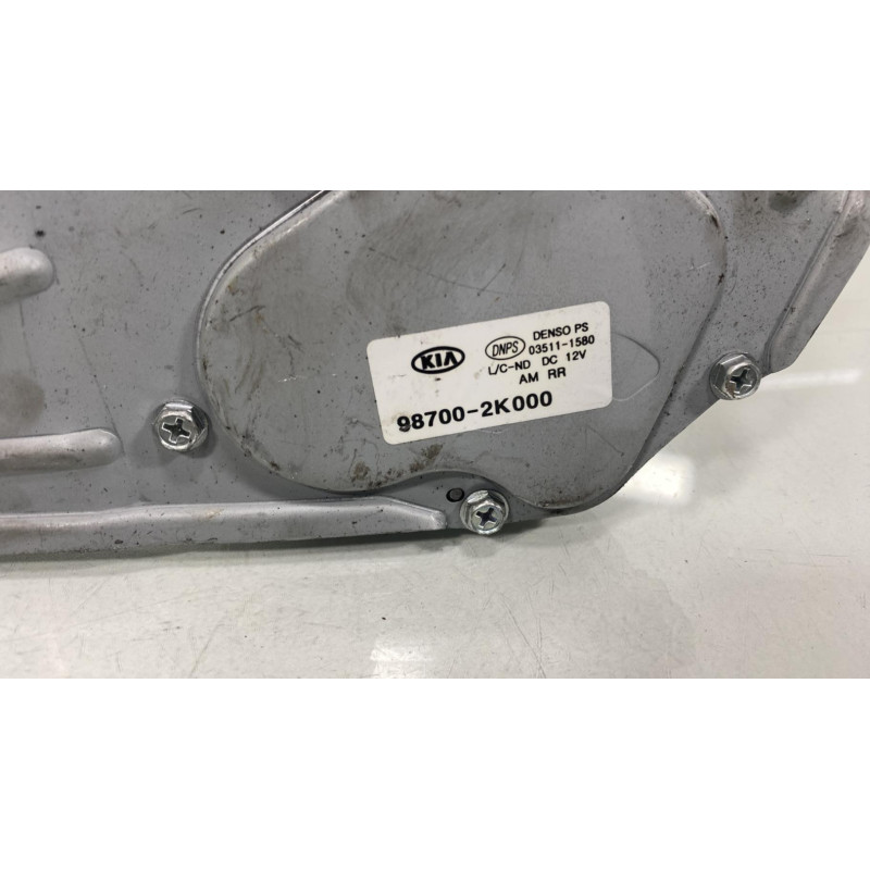 Moteur essuie glace arriere KIA SOUL 1 Photo n°2