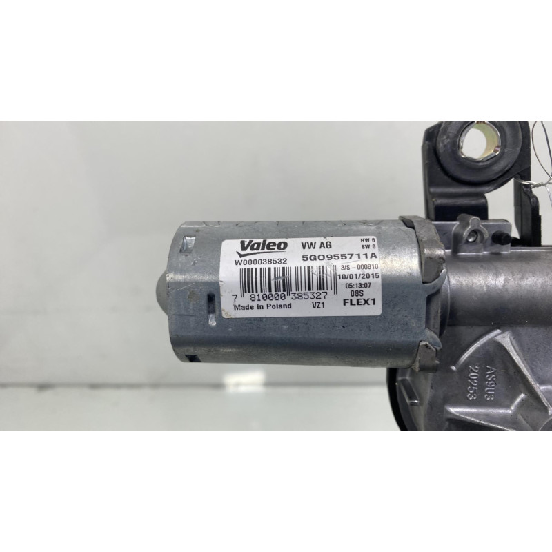 Moteur essuie glace arriere VOLKSWAGEN GOLF 7 Photo n°3