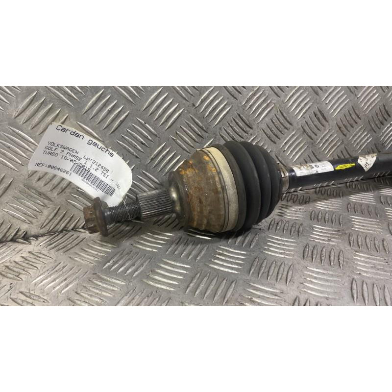 Cardan gauche (transmission) VOLKSWAGEN GOLF 7 Photo n°3