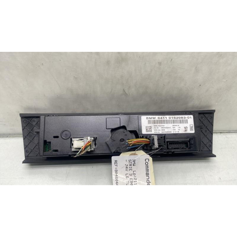 Commande chauffage BMW SERIE 3 E90 Photo n°3
