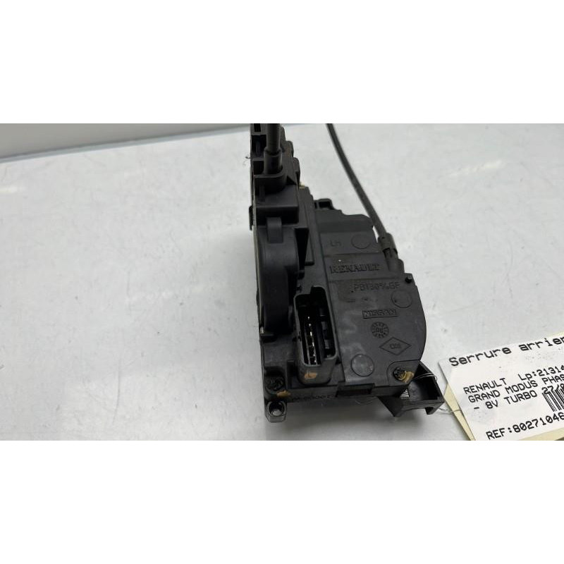Serrure arriere gauche RENAULT GRAND MODUS Photo n°2