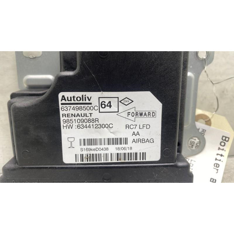 Boitier air bag RENAULT TALISMAN Photo n°1