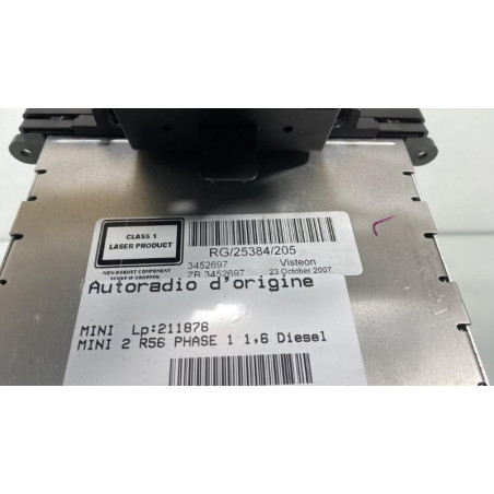 Autoradio d'origine MINI MINI 2 R56
