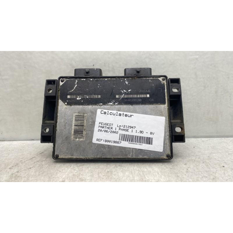 Calculateur moteur PEUGEOT PARTNER 1 Photo n°3