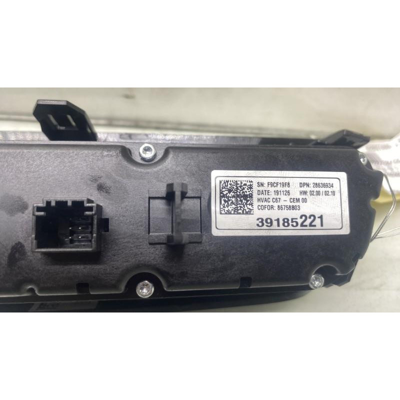 Commande chauffage OPEL CORSA F Photo n°2