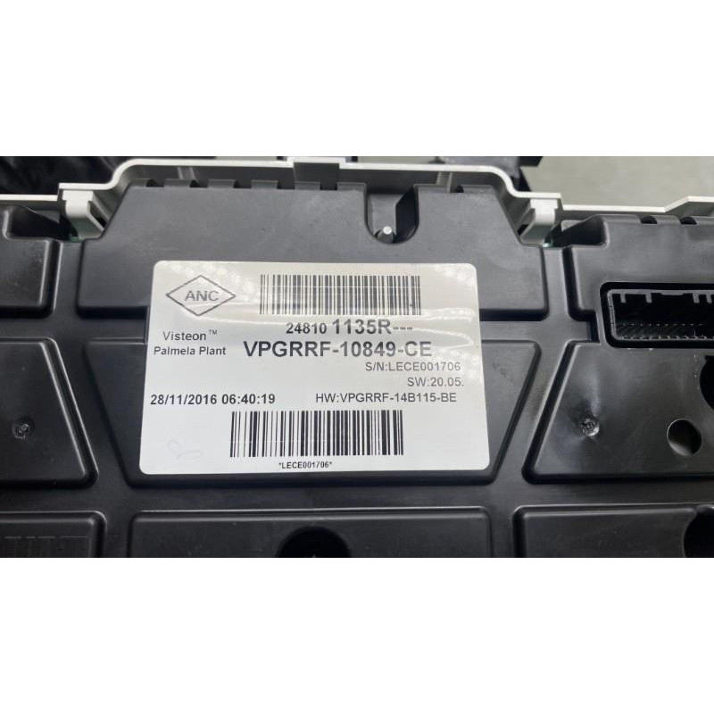 Compteur RENAULT CLIO 4 Photo n°4