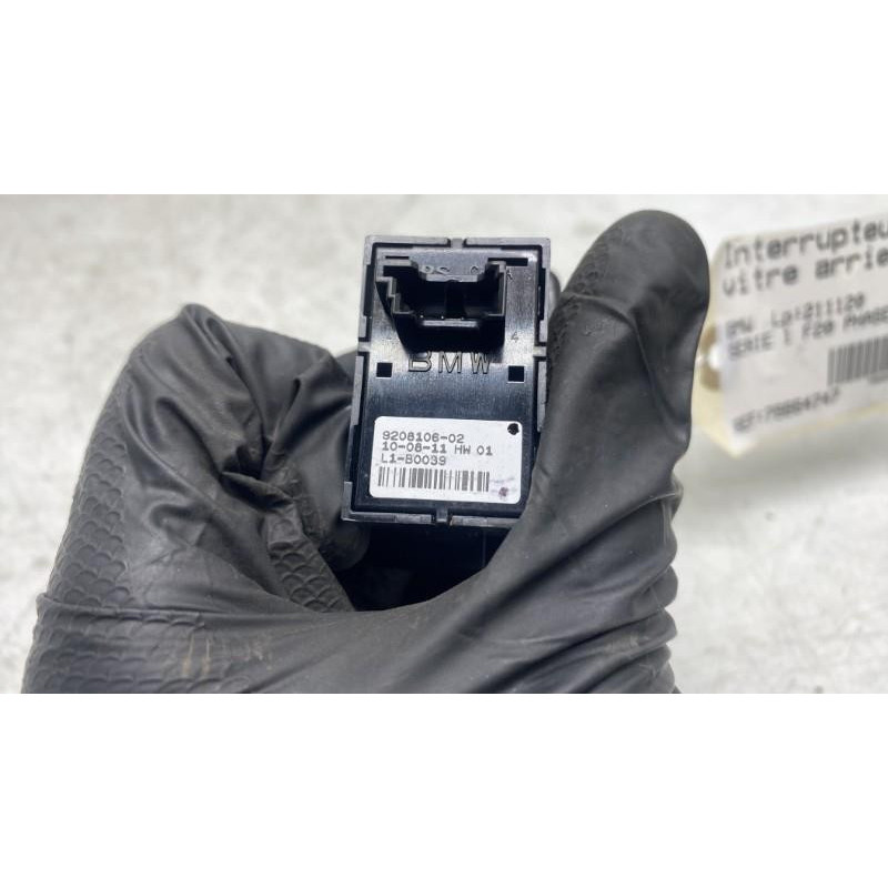 Interrupteur de leve vitre arriere droit BMW SERIE 1 F20 Photo n°2