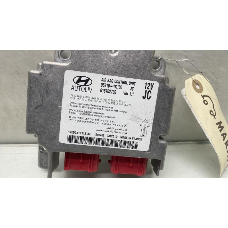 Boitier air bag HYUNDAI IX 20 Photo n°4