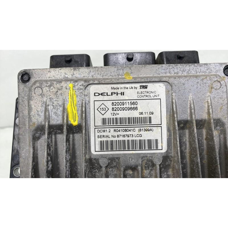 Calculateur moteur RENAULT CLIO 3 Photo n°2