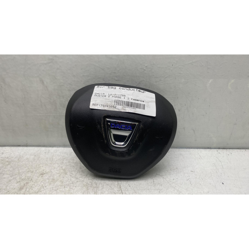 Air bag conducteur DACIA DUSTER 2 Photo n°2