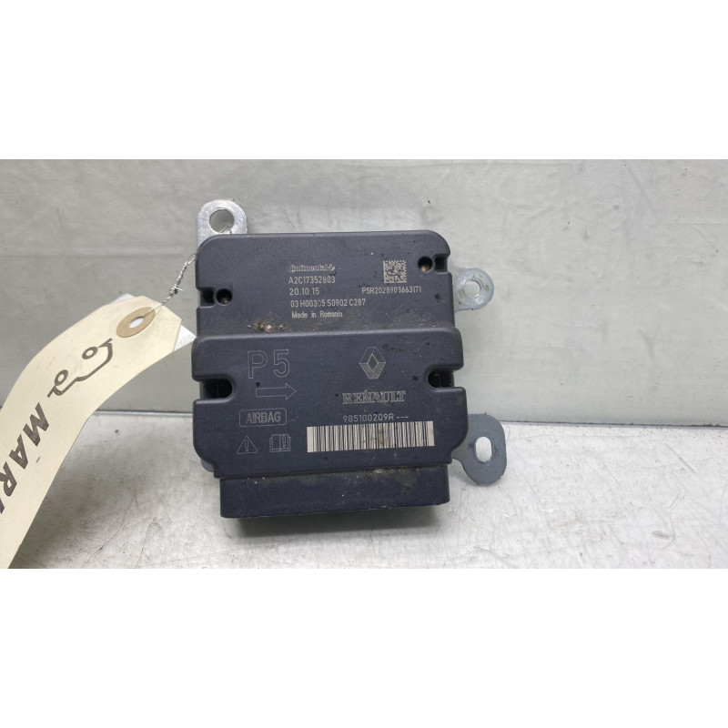 Boitier air bag DACIA DUSTER 2 Photo n°4