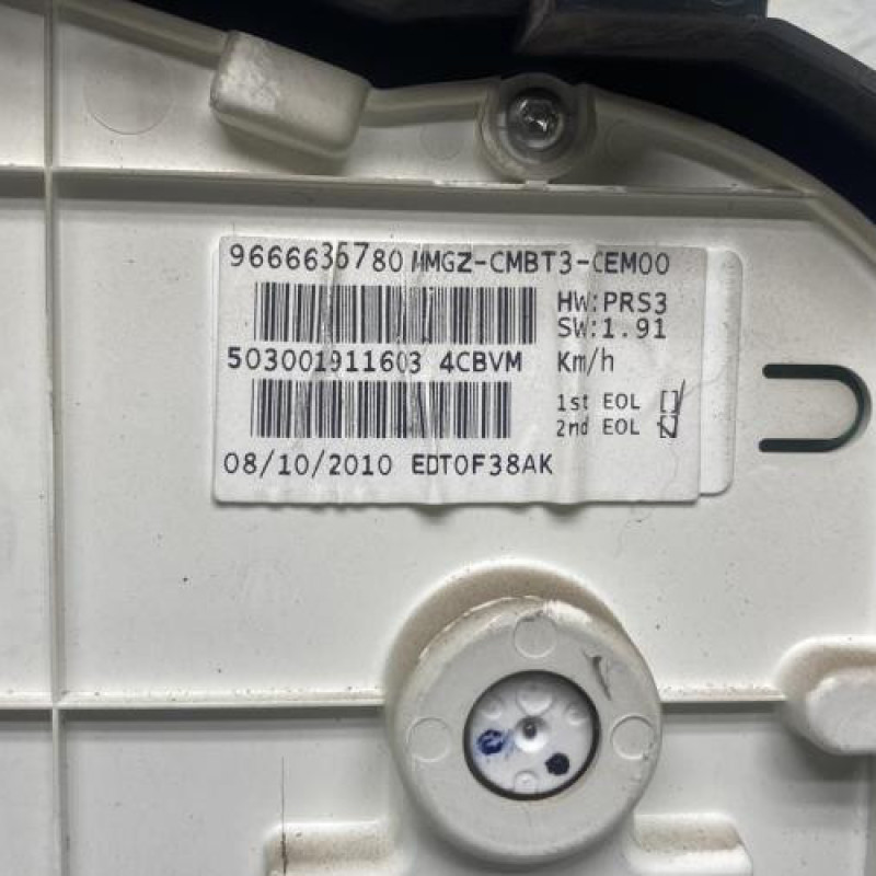 Compteur PEUGEOT 206+ Photo n°3