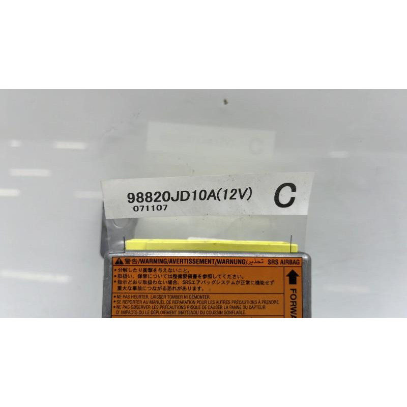 Boitier air bag NISSAN QASHQAI 1 Photo n°4